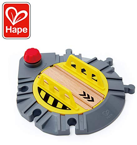 Hape Eisenbahn Verstellbare Schienen-Drehscheibe, ab 3 Jahren
