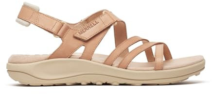 Merrell Women's Harbor Backstrap Sandal, Tan Rose, 4 UK