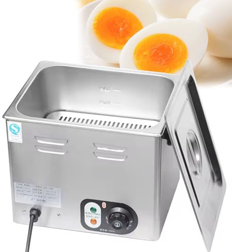 Cocedor De Huevos Comercial De Fuente Termal,MáQuina Para Hervir Huevos De Acero Inoxidable,Hervidor De Huevos Escalfados De Gran Capacidad Para 60 Huevos,Ajuste De Temperatura De 30 A 110 ℃,110V