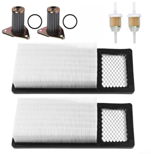 Durashmall AutoParts 72368-G01 Luftfilter 26591-G01 Ölfilter Kraftstofffilter Spark für 295CC 350CC Gas Golf Cars 1992-2006 4-Takt-Motor-Tune-Up-Kit