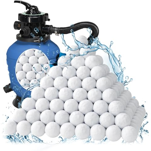 FuGuiB Boules filtrantes pour Piscine (1500, Grammes)