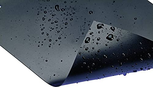 Oase AlfaFol 50644 Pre-Packed, 0.5 mm / 2 x 3 m, Black PVC Pond Liner, Foil Section, Pond Tarpaulin, UV and Weather Resistant