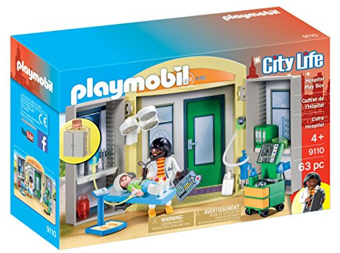 Playmobil Boîte de Jeu pour hôpital.