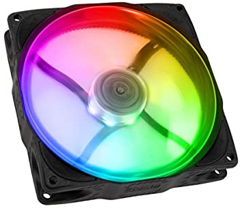 NoiseBlocker ITR-B14X-P-BL PC-Gehäuse-Lüfter Schwarz (B x H x T) 16 x 3.5 x 21.5 mm