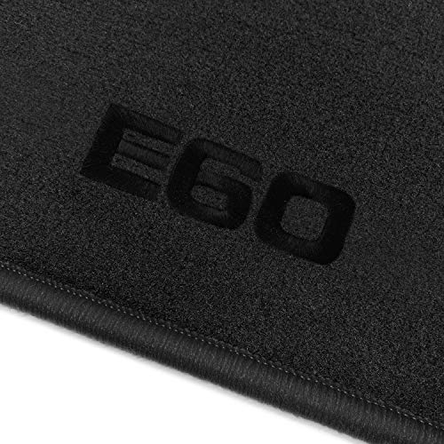 online-fussmatten OFM-Q300_E60-300 Passform Velours-Fußmatten mit Bestickung E60 und Rand in Schwarz