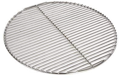 Grillrost Ø 54,5 cm aus Edelstahl rostfrei und elektropoliert 4mm / 10 mm Stababstand für Grill rund, Kugelgrill, Feuerschalen Grillschalen Rundgrill