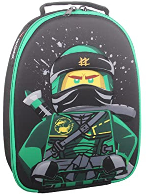 LEGO Unisex Kinder Gpl10102-06 Ninjago Lloyd Kühltasche, Grün, Schwarz, S
