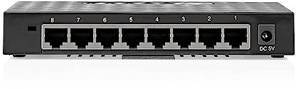 Nedis Interruttore di rete | Velocità wireless: Gigabit | Quantità di porte Ethernet: 8