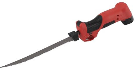 Cuchillo para Filete Eléctrico Inalámbrico, Cuchillo para Filete Inalámbrico Recargable de 100-240 V con 2 Baterías Extraíbles para Cocina (Enchufe de la UE)