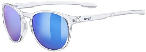 Uvex LGL 53 - Sonnenbrille für Damen und Herren - starker Schutz vor Sonnenstrahlung - 100% UVA-, B, C Schutz - clear - one size