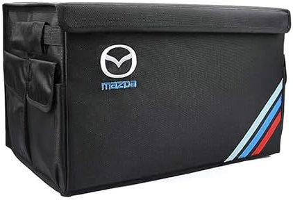 AYHYA Kofferraum Organizer für Mazda MX-30 SUV, Kofferraumorganizer Box -Auto-Kofferraum-Aufbewahrung, Rutschfester Boden Auto Zubehör Innenraum