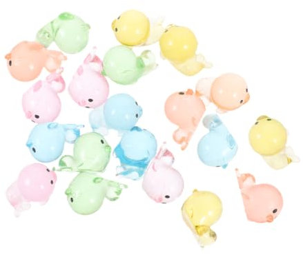 PERSELOSO 40stücke Teiliges Mini-seelöwen-Figuren Aus Resin Für Mikrolandschaften Dekorative Meerestiere Für Aquarien Und Garten Niedliche Bastelaccessoires Für -Dekorationen