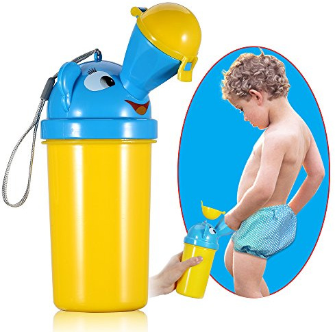 PVGYUJFD Urinoir, Toilettes d'urgence Portables for bébé et Enfant, urinoir for Camping-Car, Voyage et Apprentissage de la propreté des Enfants