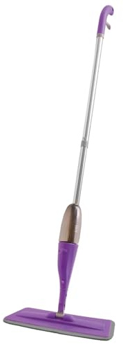 Coopers of Stortford - Spray Mop for Hard Floors with Trigger Spray and Refillable Bottles - Includes 3 Machine Washable Microfibre Pads for Wood Tile Laminate