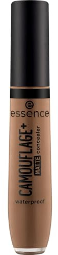 essence CAMOUFLAGE+ MATTE concealer, Nr. 210, Nude, langanhaltend, mattierend, abdeckend, matt, vegan, ölfrei, ohne Parabene, ohne Mikroplastikpartikel, 3er Pack (3x8ml)