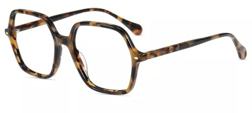 Firmoo Blaulichtfilter Brille Unisex Quadratisch Entspiegelte Computerbrille
