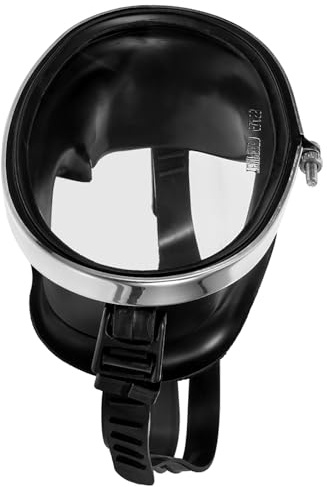 Milisten Máscara de Buceo para Hombre Lente de Vidrio Templado Antivaho, Máscara de Snorkel Portátil Transparente, Equipo de Buceo Multiusos para Natación y Esnórquel, Herramienta