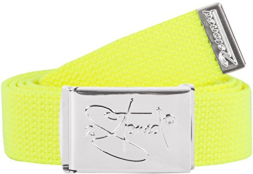 2Stoned Hosengürtel Stoffgürtel Unisex, Chromschnalle Classic, 3 cm breit für Damen und Herren