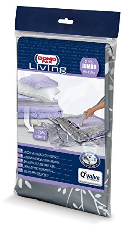 Dk Living Set 2 Custodie salvaspazio sottovuoto Jumbo - con valvola