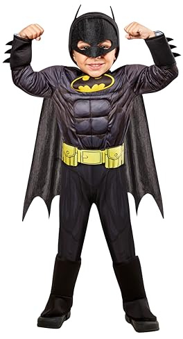 Rubies DC Comics Superheroes: Batman Costume for Kids, Boy's XS
