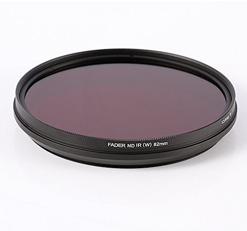 Ruili 72mm Six-in-One Adjustable Infrared IR Pass X-Ray Lens Filter 530nm to 750nm Screw-in Filter for Canon Nikon Sony Panasonic Fuji Kodak DSLR Camera