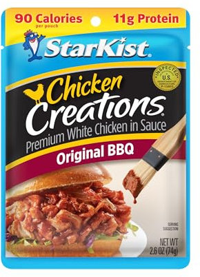 StarKist Chicken Creations Original BBQ, 2.6oz Pouch, 1-Pack