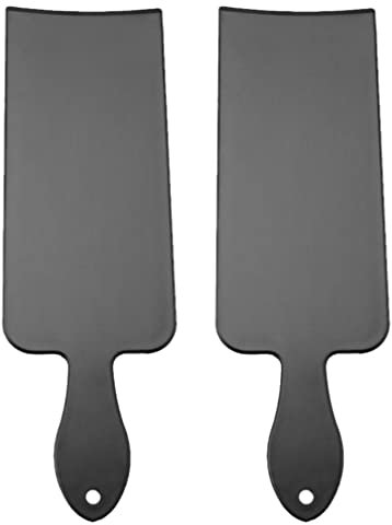 Highlighting Board Balayage 2PCS Paddle Haarfärbepinsel flach zum Haare färben Färben DIY Friseur Tönungswerkzeug (Größe L)