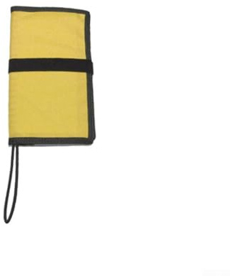 Zoegneer Wetnotes Notizbuch, Tauchnotizbuch, Unterwasser-Notizblock mit Bungee/D-Ring-Befestigung, Umhängeband, 20 x 12 x 2 cm (gelb)