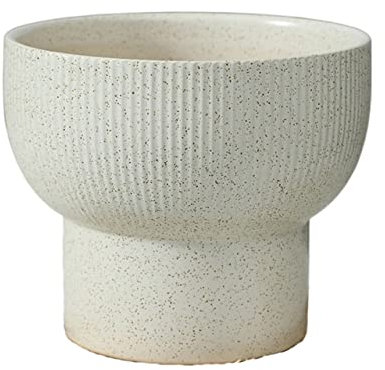 RKVXCJHDR Macetas grandes de cerámica para interiores, maceta especial decorativa alta, adecuada para suculentas, orquídeas, macetas para plantas de interior (multicolor, S)