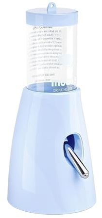 Hamsterflasche - Hamster Trinkflasche mit Ständer,80ml Auslaufsichere Trinkflasche für Kleintiere in Käfigen & Gehegen