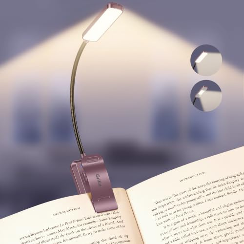 Gritin 2026 2a Gen Luce per Lettura Libri a Letto- 30 LED Spettro Completo