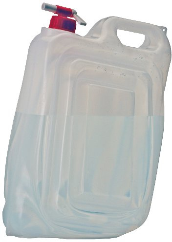 Vango 12L Expandable Camping Water Container with Tap, Compact Portable Water Bottle Carrier for Camping Hiking Outdoor