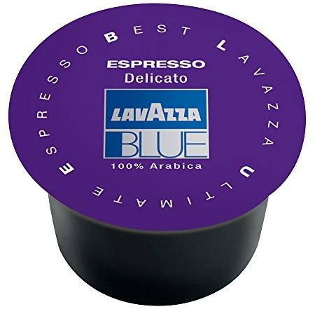 Lavazza - Café en capsule Espresso Delicato 100% Arabica - Rôtissage Moyen - Machine à Expresso - Capsule - 100 Unités - 4 Paquets de 25