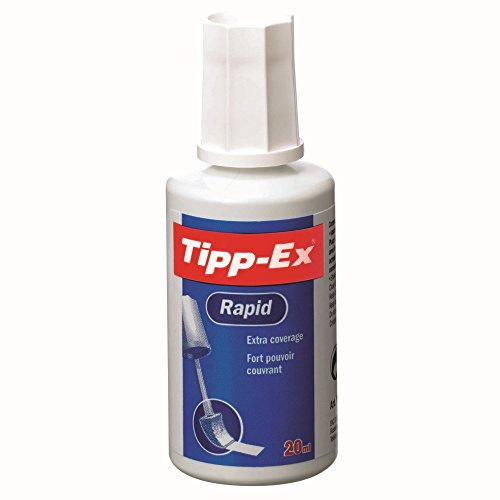 Tipp-Ex TS-140011 Correction Fluid, 20ml, White, Pack of 10