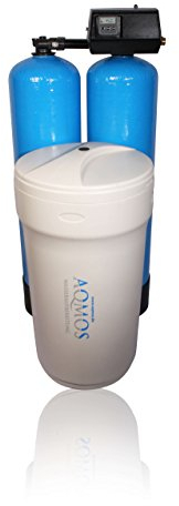 Hochwertiger Aqmos Doppelenthärter FMD-200 Fleck | Wasserenthärtungsanlage für Haushalte bis zu 12 Personen | Entkalkungsanlage | Antikalkanlage | Doppelenthärtungsanlage | Entkalker