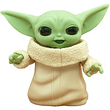 Star Wars Mixin' Moods Grogu, mehr als 20 Ausdrucksmöglichkeiten, 12,5 cm großes Grogu Spielzeug, Spielzeug für Kinder ab 4 Jahren