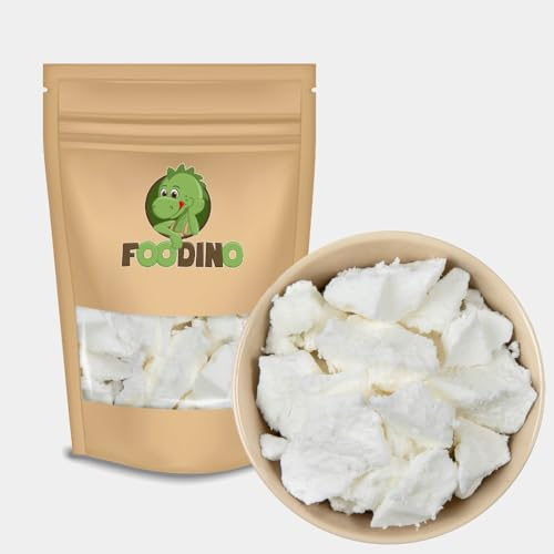 Sheabutter unraffiniert 1kg Sheabutter Bio unraffiniert - Naturkosmetik für Haut und Haare - UEBT zertifiziert Shea Butter auf natürlicher Basis - Feuchtigkeitsspenden - Foodino (1kg-5kg) (2,5 kg)