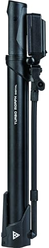 Topeak Morph Turbo Fahrradreifenpumpe mit klappbarem Digitalmanometer