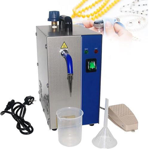 YXYLJOZ Limpiador de Vapor de joyería de 2L, Lavadora de Gemas eléctrica Comercial Equipo de Limpieza Lavadora de joyería Profesional de Acero Inoxidable