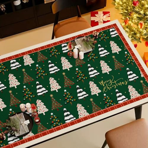 Tappetino per Davanzale Tovagliette Natalizie/Sottopiatti per Finestre Carini, Rivestimento per Mobili da Cucina, Divano/Balcone/Mensola, Protezione per Davanzale(B,80x40cm(31x16))