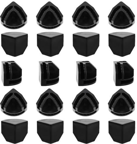 Beavorty Connecteurs Cubiques à Fils 20 Pièces Clips pour Étagères Rangement Garage et Meuble Cube Rangement Fixation Stable et Équilibrée pour Modulable