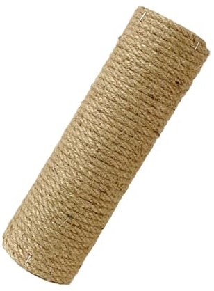 HOMSFOU Poste Rascador Suave para Gatos de Madera y Cuerda Resistente a Mordeduras Pieza de Repuesto para Árbol de Gatos de Interior
