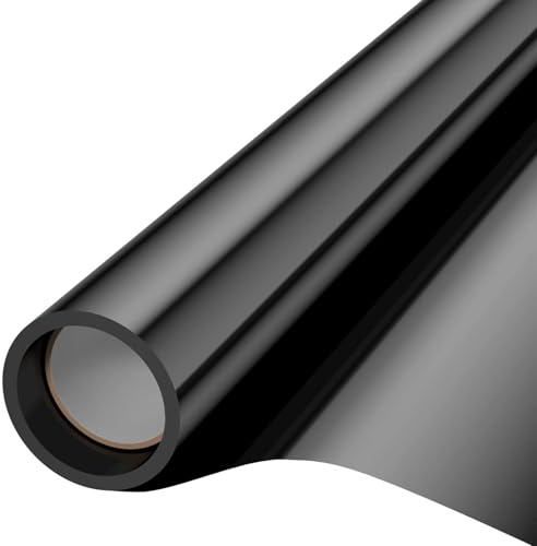 Ravytha 40×200cm Vinilo Ventana Privacidad, Vinilo Espejo para Ventanas Cristales Opaco, Lámina Privacidad Ventana Cristal Espejo, Pegatina Ventana Privacidad, para Hogar, Oficina