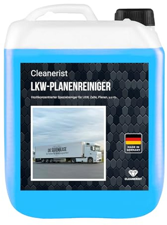 5 Liter Cleanerist AP11 LKW Planenreiniger Zeltplanenreiniger PVC Reiniger Konzentrat 1Liter =3,98€
