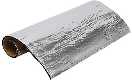 Tutoy 100x100cm Sonido insonorización Alfombra Mat Ruido Calor Aislamiento Deadener para Piso Tronco