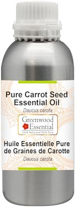 Greenwood Essential Naturreine Ätherisches Karottensamenöl (Daucus carota) Dampfdestilliert 1250ml (42 oz)