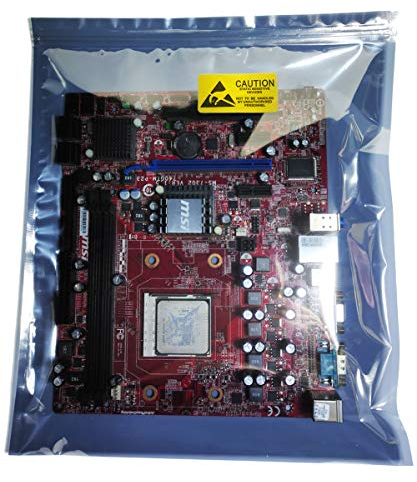 Daarcin Antistatische Beutel, 28 x 33 cm, wiederverschließbar, große ESD-Beutel für Motherboard, HDD und elektronische Geräte, antistatische Beutel für Grafikkarten, 10 Stück