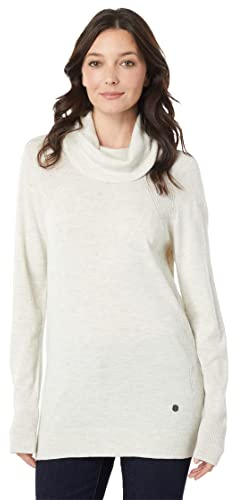 Royal Robbins Women's Westlands Funnel Neck Sweatshirt, Sand Dollar, S