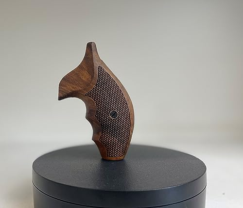 Deep Grips Brand Smith Wesson J Runde Revolvergriffe aus Walnussholz