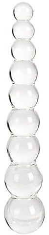 S Pleasures Crystal Dildos clásicos Crystal VEGA es un dildo de vidrio transparente diseñado para la estimulación tanto anal como vaginal